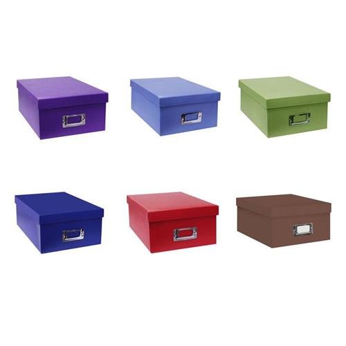 Image for Pioneer Photo/Video Storage Box, Assorted Colors